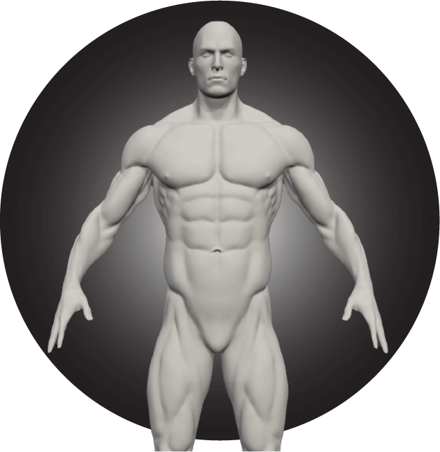 איש בתלת מימד