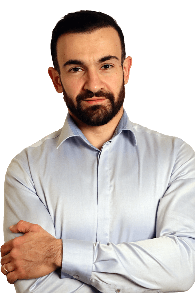 ד"ר בחולצה מכופתרת